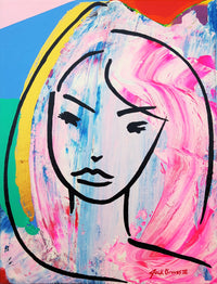 Jack Graves III, 'Female Face Icon', Icon Series 2020 - Apr Value: $1K* APR 57