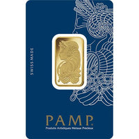 20 Gram PAMP Suisse Fortuna Veriscan Gold Bar (New w/ Assay) APR 57
