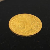 U.S. Gold Coin 1847 D Half Eagle - Very Rare! - $15K Appraisal Value  w/ COA!! @ APR 57