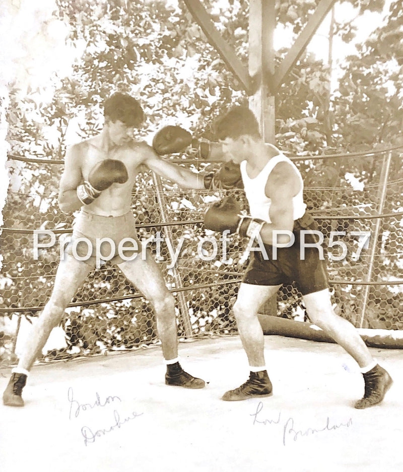 Original Photo of Gordon Donahue and Lou Brouillard - $3K APR Value w/ CoA! APR 57