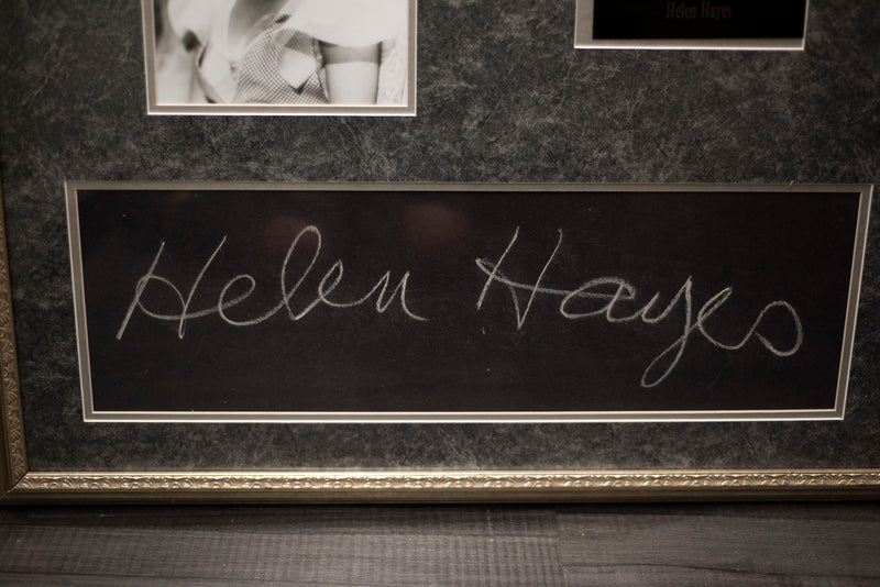 HELEN HAYES "What's My Line?" Autographed Slate, C. 1964 - $15K Appraisal Value! @ APR 57
