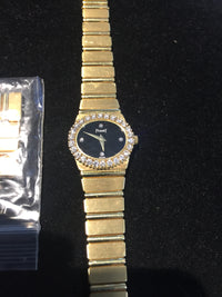 PIAGET Polo 18K Yellow Gold Ladies Watch w/ Diamond Bezel, #8306.C.701 - $40K VALUE! APR 57