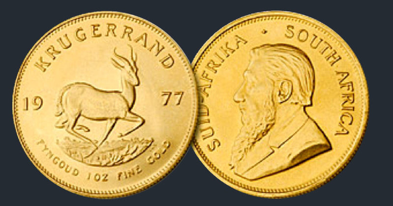 South African Gold Krugerrands 1 Oz. Gold Gem Uncirculated ✓ APR 57