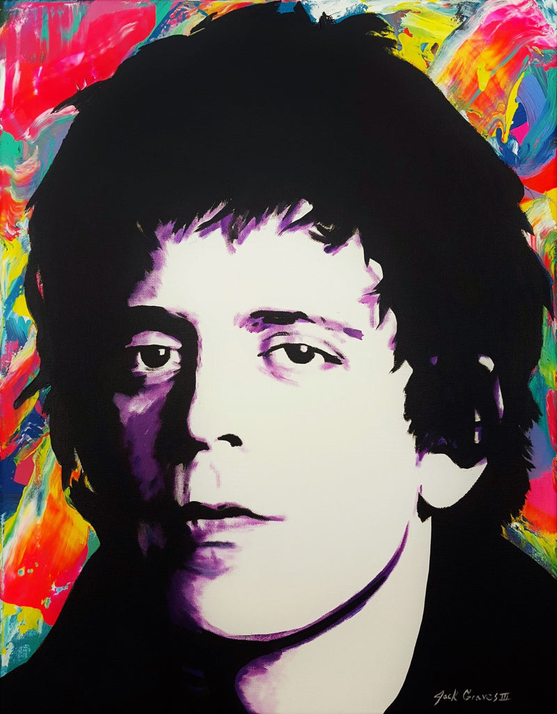 Jack Graves III, 'Lou Reed Icon', Icon Series 2020 - Appraisal Value: $1.8K* APR 57