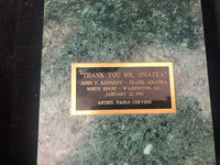 PAOLO CORVINO "Hands on Hands: JFK & Sinatra" Bronze Sculpture 1961 - $100K APR Value w/ CoA! | APR 57