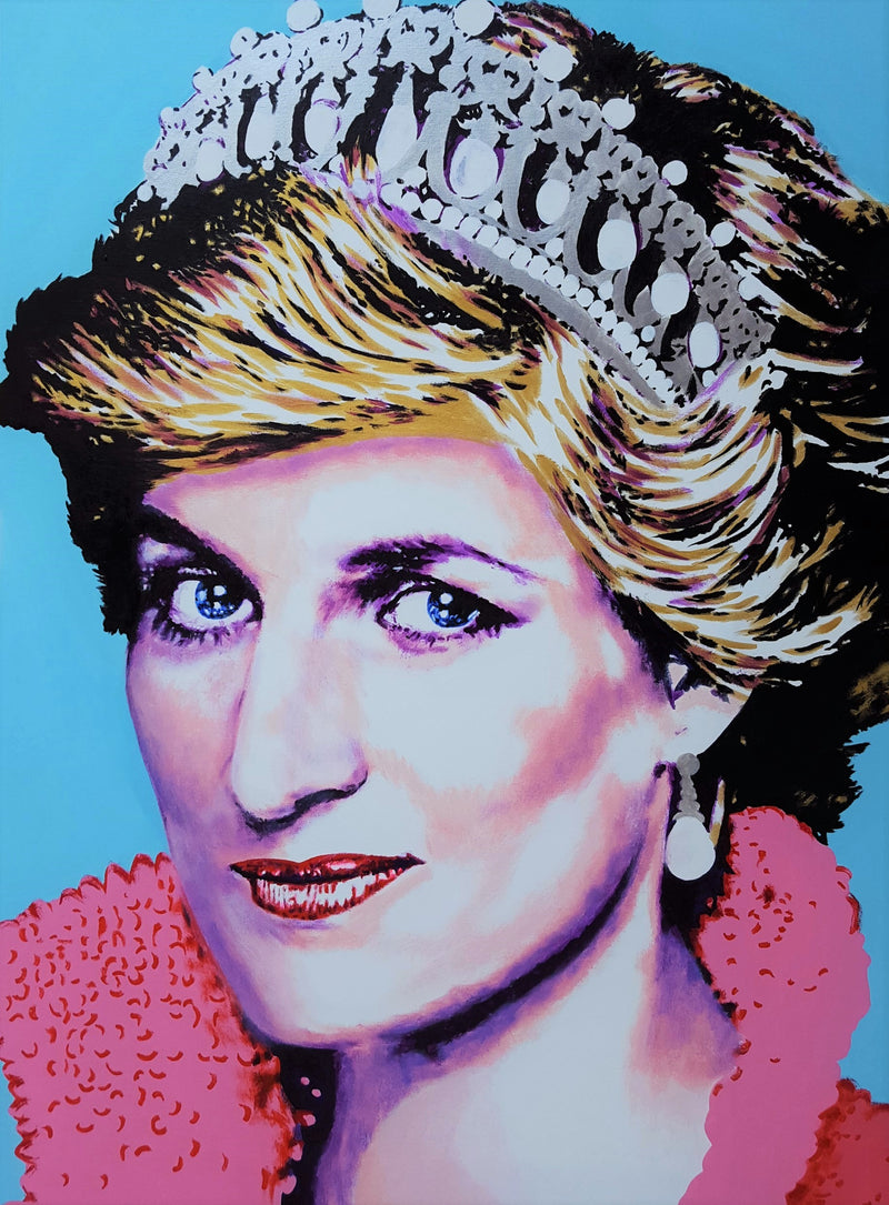 Jack Graves III, 'Princess Diana Icon III', Icon Series 2019 - Apr Value: $5K* APR 57