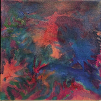 Holly Crawford, 'Purple Splashes,' Abstract Acrylic Painting, 2002, Signed - Appraisal Value: $1.5K* APR 57