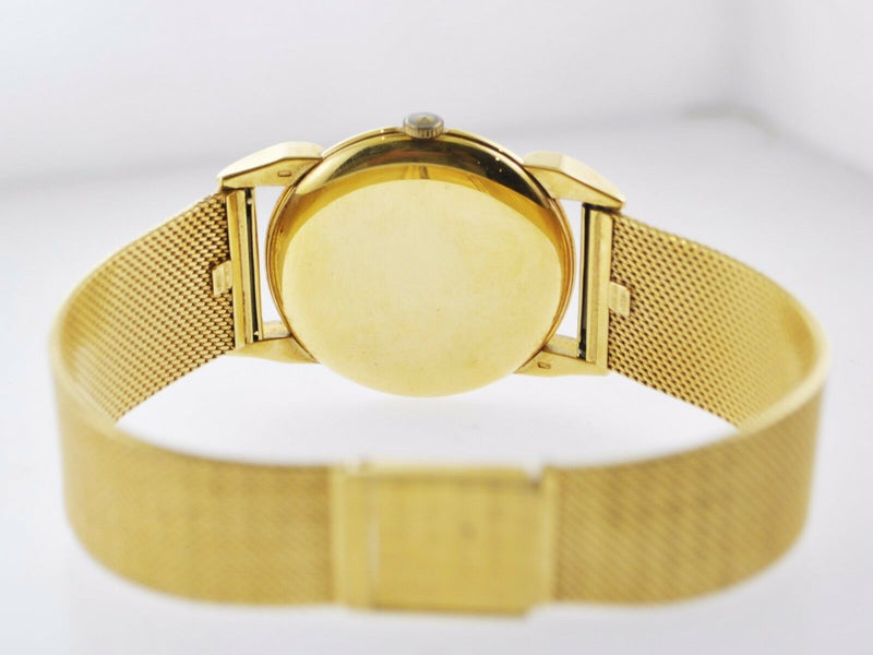 VACHERON CONSTANTIN Vintage C. 1940's 18K Yellow Gold Silk Style Bracelet Watch - $40K Appraisal Value! ✓ APR 57