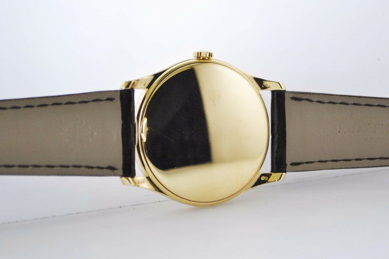 PATEK PHILIPPE Vintage 1950's Classic 18K Yellow Gold Large Men’s Watch - $60K Appraisal Value! ✓ APR 57