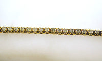 Stunning Contemporary 18K Yellow Gold Tennis Bracelet with 4.50+ Carats in Diamonds - $20K VALUE APR 57