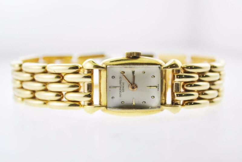 PATEK PHILIPPE Vintage 1940s 18K Yellow Gold Ladies Wristwatch - $40K Appraisal Value! ✓ APR 57