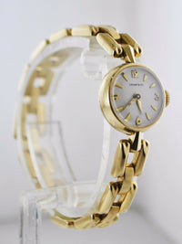 TIFFANY & CO. Vintage 1950's Sold Gold Ladies Bracelet Watch - $12K Appraisal Value! ✓ APR 57
