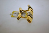 Designer Diamond Cuff Links in Solid 14K Yellow Gold with 2 Carats of Diamonds - $10K VALUE APR 57