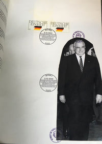 German Reunification Treaty Unique Document Signed Stamped 1990 - $250K VALUE APR 57