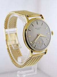 PATEK PHILIPPE Gobbi Milano Vintage 1940s 18K Yellow Gold Wristwatch Ref #1513- $60K Appraisal Value! ✓ APR 57