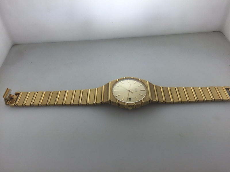 PIAGET Men's Large Polo Wristwatch in 18K Yellow Gold with Date Feature - $40K VALUE APR 57