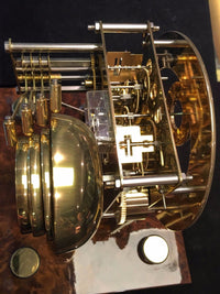 FRANZ HERMLE & SOHN Mantel Clock Chigwell Exposed Skeleton with Bell Chiming - $4K VALUE* APR 57