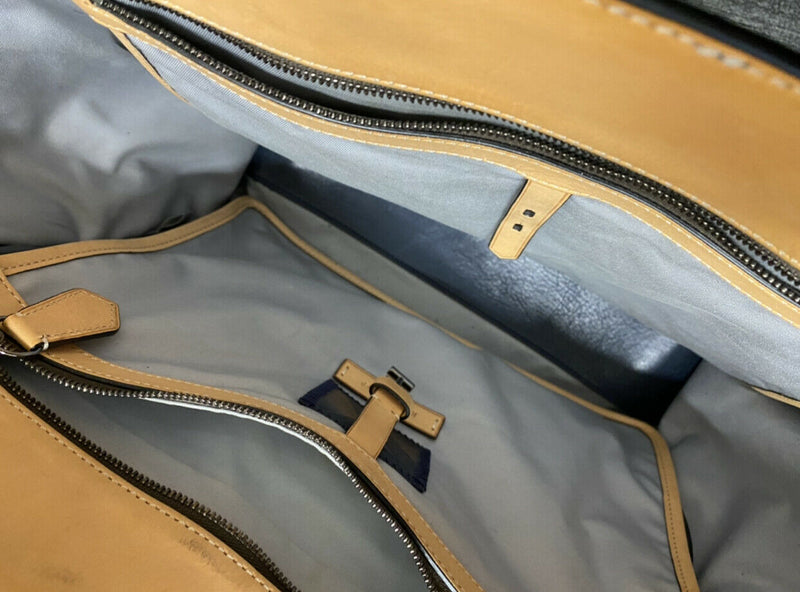 REED KRAKOFF Blue Atlantique Leather Top Handle Tote Bag - $2.5K APR Value! ✓ APR 57