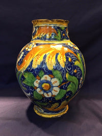 Original Majolica Vase Italian Apothecary Circa 17th Century - $50K VALUE APR 57