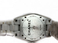 CHANEL J12 Automatic Ceramic Lady's Watch w/ 12 Diamonds! - $30K VALUE! APR 57