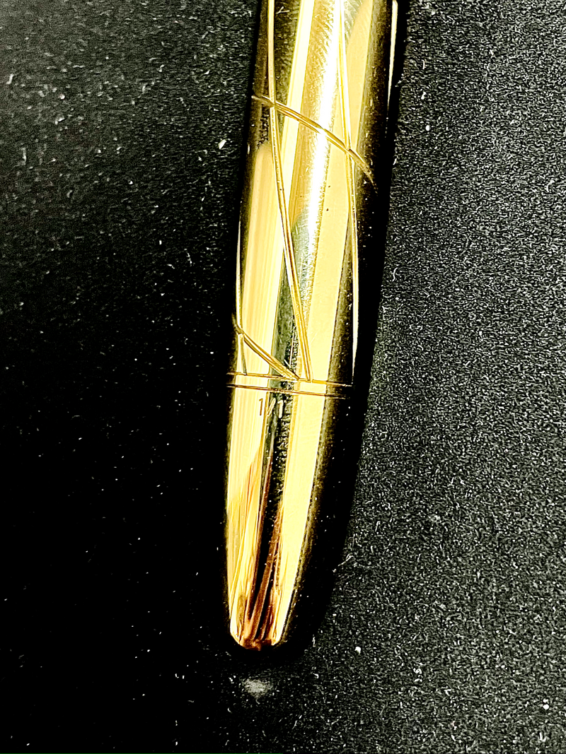 MONTBLANC Extraordinary Rare Unique One-Of-A-Kind Limited Edition 1/1 Solid Gold, Diamond, & Sapphire Meisterstuck Fountain Pen – $1 Million APR w/ COA! APR 57