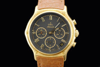 Ebel Men's Chronograph Wristwatch in 18K Yellow Gold with Date Feature - $25K VALUE APR 57