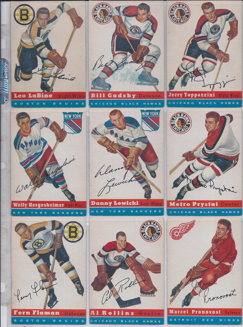 1979-80 VANCOUVER CANUCKS TOPPS HOCKEY PARTIAL TEAM SET - 5 CARDS