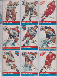1954-55 Topps Hockey Complete Set of 60 Cards Rare Unique Collection in Extremely Fine Condition $10K VALUE APR 57