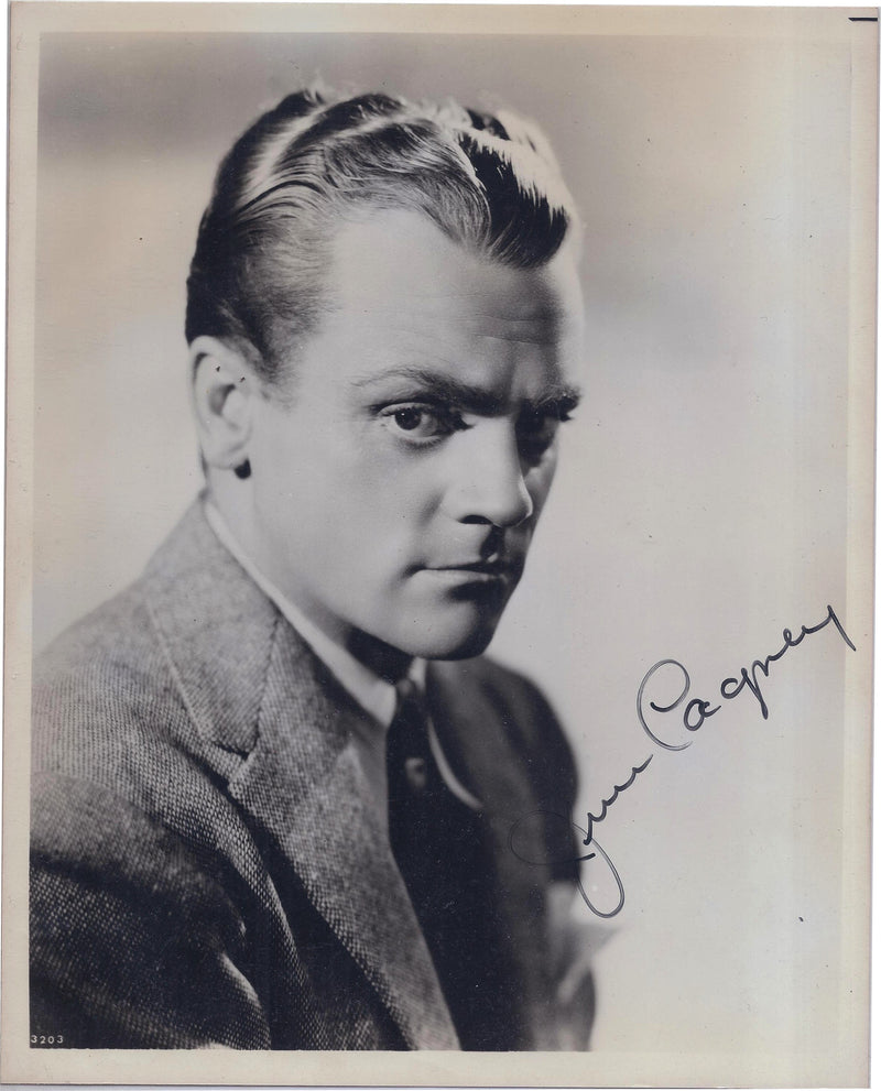 "Taxi!", "The Public Enemy" & "White Heat" Actor James Cagney Autographed Headshot - $1.5K VALUE APR 57