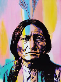 Jack Graves III, 'Sitting Bull Icon', Icon Series 2020 - Apr Value: $5K* APR 57