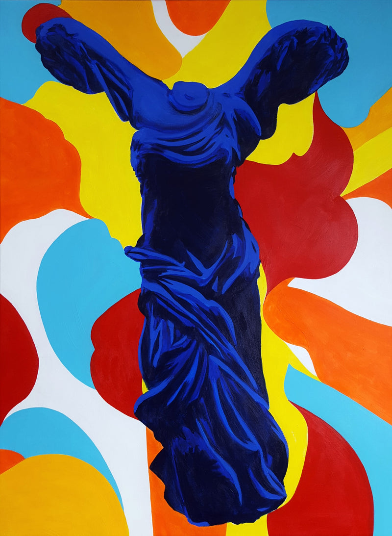 Jack Graves III, 'The Victory of Samothrace Icon (Yves Klein)', Icon Series 2019 - Apr Value: $5K* APR 57