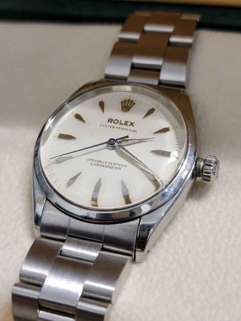 ROLEX Vintage c. 1967 Oyster Perpetual Watch - $18K APR Value w/ CoA! APR 57