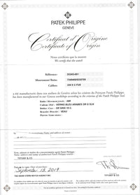 PATEK PHILIPPE & Tiffany & Co. Co-branded Calatrava Pilot Travel Time Complication Wrtistwatch, #5524G - $200K APR Value w/ CoA! APR 57