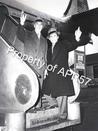 Original Vintage Photograph of Raymond Arcel and Tony Romero - $3K APR Value w/ CoA! APR 57