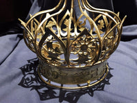 Sterling Silver Torah Crown with 12 Tribes and Hebrew Etchings - $15K VALUE APR 57