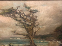 Unknown Artist, Stormy Seashore, Oil on Canvas, 1814 - $3K APR Value w/ CoA! APR 57