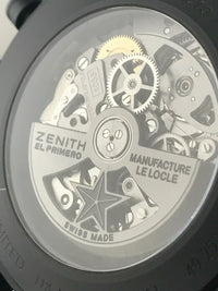 ZENITH El Primero Tourbillon Skeleton Chronograph Limited Edition 118/150! - $100K Appraisal Value w/ CoA! APR 57